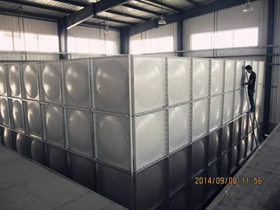 勐海玻璃钢拼装水箱